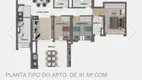 Foto 10 de Apartamento com 3 Quartos à venda, 91m² em Vila Prudente, São Paulo