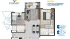 Foto 19 de Apartamento com 2 Quartos à venda, 43m² em Ayrosa, Osasco