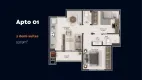 Foto 35 de Apartamento com 2 Quartos à venda, 57m² em Pagani, Palhoça