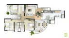 Foto 27 de Apartamento com 3 Quartos à venda, 126m² em Vila Scarpelli, Santo André