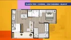 Foto 7 de Apartamento com 2 Quartos à venda, 45m² em Novo Osasco, Osasco