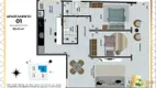 Foto 3 de Apartamento com 3 Quartos à venda, 80m² em Iriri, Anchieta