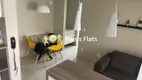 Foto 2 de Flat com 1 Quarto para alugar, 45m² em Campo Belo, São Paulo