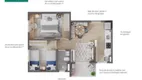 Foto 24 de Apartamento com 2 Quartos à venda, 46m² em Jardim Hubert, Indaiatuba