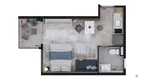 Foto 19 de Apartamento com 1 Quarto à venda, 24m² em Santa Cecília, São Paulo