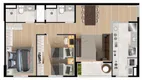 Foto 12 de Apartamento com 2 Quartos à venda, 65m² em Loteamento Villa Branca, Jacareí