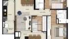 Foto 14 de Apartamento com 3 Quartos à venda, 84m² em Vila Guilhermina, São Paulo