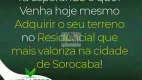 Foto 7 de Lote/Terreno à venda, 250m² em Brigadeiro Tobias, Sorocaba