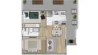 Foto 9 de Apartamento com 2 Quartos à venda, 52m² em Paquetá, Belo Horizonte