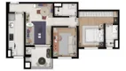 Foto 4 de Apartamento com 2 Quartos à venda, 63m² em Jardim Aurélia, Campinas