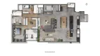 Foto 12 de Apartamento com 4 Quartos à venda, 232m² em Alto de Pinheiros, São Paulo