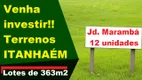 Foto 3 de Lote/Terreno à venda, 363m² em Jardim Maramba, Itanhaém