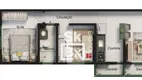 Foto 2 de Apartamento com 2 Quartos à venda, 49m² em Santa Mônica, Uberlândia