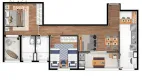 Foto 4 de Apartamento com 2 Quartos à venda, 69m² em Bosque Flamboyant, Taubaté