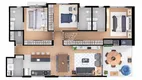 Foto 11 de Apartamento com 3 Quartos à venda, 111m² em Ahú, Curitiba