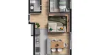 Foto 2 de Apartamento com 2 Quartos à venda, 66m² em Portão, Curitiba