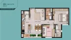 Foto 2 de Apartamento com 2 Quartos à venda, 59m² em Setor Bueno, Goiânia