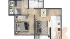 Foto 3 de Apartamento com 2 Quartos à venda, 46m² em Prado Velho, Curitiba