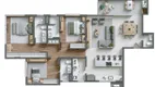Foto 7 de Apartamento com 3 Quartos à venda, 135m² em São Francisco, Curitiba