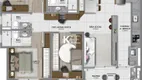 Foto 4 de Apartamento com 3 Quartos à venda, 111m² em Estreito, Florianópolis