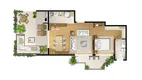 Foto 8 de Apartamento com 1 Quarto à venda, 37m² em Granja Viana, Cotia