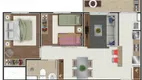 Foto 10 de Apartamento com 2 Quartos à venda, 51m² em Nucleo Residencial Afonso Zupardo, Itatiba