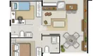 Foto 12 de Apartamento com 2 Quartos à venda, 58m² em Nova Campinas, Campinas