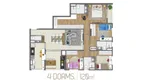 Foto 5 de Apartamento com 4 Quartos à venda, 120m² em Empresarial 18 do Forte, Barueri