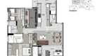 Foto 4 de Apartamento com 3 Quartos à venda, 131m² em Cabral, Curitiba