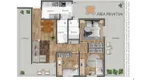 Foto 6 de Apartamento com 3 Quartos à venda, 70m² em Caiçara Adeláide, Belo Horizonte