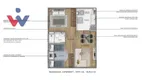 Foto 13 de Apartamento com 2 Quartos à venda, 41m² em Cachoeira, Araucária