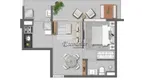 Foto 13 de Apartamento com 1 Quarto para alugar, 48m² em Pinheiros, São Paulo