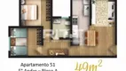 Foto 3 de Apartamento com 2 Quartos à venda, 49m² em Jardim das Palmeiras I, Nova Odessa