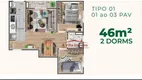 Foto 8 de Apartamento com 2 Quartos à venda, 46m² em Vila Esperança, São Paulo