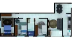 Foto 7 de Apartamento com 3 Quartos à venda, 75m² em Centro, Schroeder