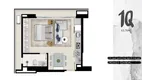 Foto 5 de Apartamento com 1 Quarto à venda, 43m² em Setor Oeste, Goiânia