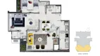 Foto 13 de Apartamento com 2 Quartos à venda, 69m² em Predial, Torres
