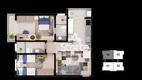 Foto 6 de Apartamento com 2 Quartos à venda, 56m² em Tubalina, Uberlândia