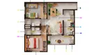 Foto 35 de Apartamento com 2 Quartos à venda, 58m² em Residencial Anauá, Hortolândia