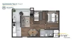 Foto 27 de Apartamento com 2 Quartos à venda, 53m² em Santa Quitéria, Curitiba