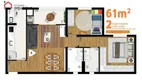 Foto 41 de Apartamento com 2 Quartos à venda, 52m² em Pagador de Andrade, Jacareí