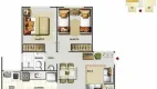 Foto 9 de Apartamento com 2 Quartos à venda, 42m² em Centro, Marituba