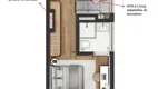 Foto 5 de Apartamento com 1 Quarto à venda, 24m² em Campo Belo, São Paulo