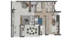 Foto 13 de Apartamento com 3 Quartos à venda, 106m² em Vila Santa Catarina, São Paulo