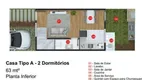 Foto 9 de Casa de Condomínio com 2 Quartos à venda, 60m² em Maranhao, Cotia