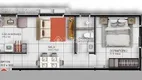Foto 4 de Apartamento com 1 Quarto à venda, 47m² em Camobi, Santa Maria