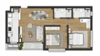 Foto 14 de Apartamento com 2 Quartos à venda, 99m² em Centro, Canela