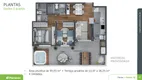 Foto 26 de Apartamento com 2 Quartos à venda, 60m² em Bacacheri, Curitiba