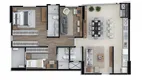 Foto 3 de Apartamento com 2 Quartos à venda, 82m² em Fazenda, Itajaí