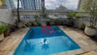 Foto 2 de Cobertura com 3 Quartos à venda, 300m² em Pompeia, Santos